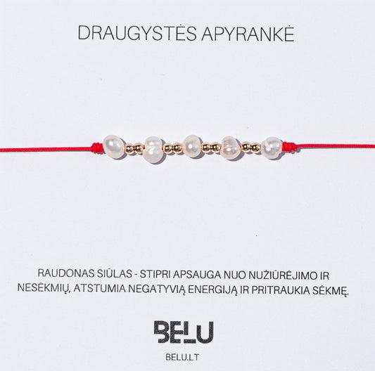 Draugystės apyrankė - "Perlas"