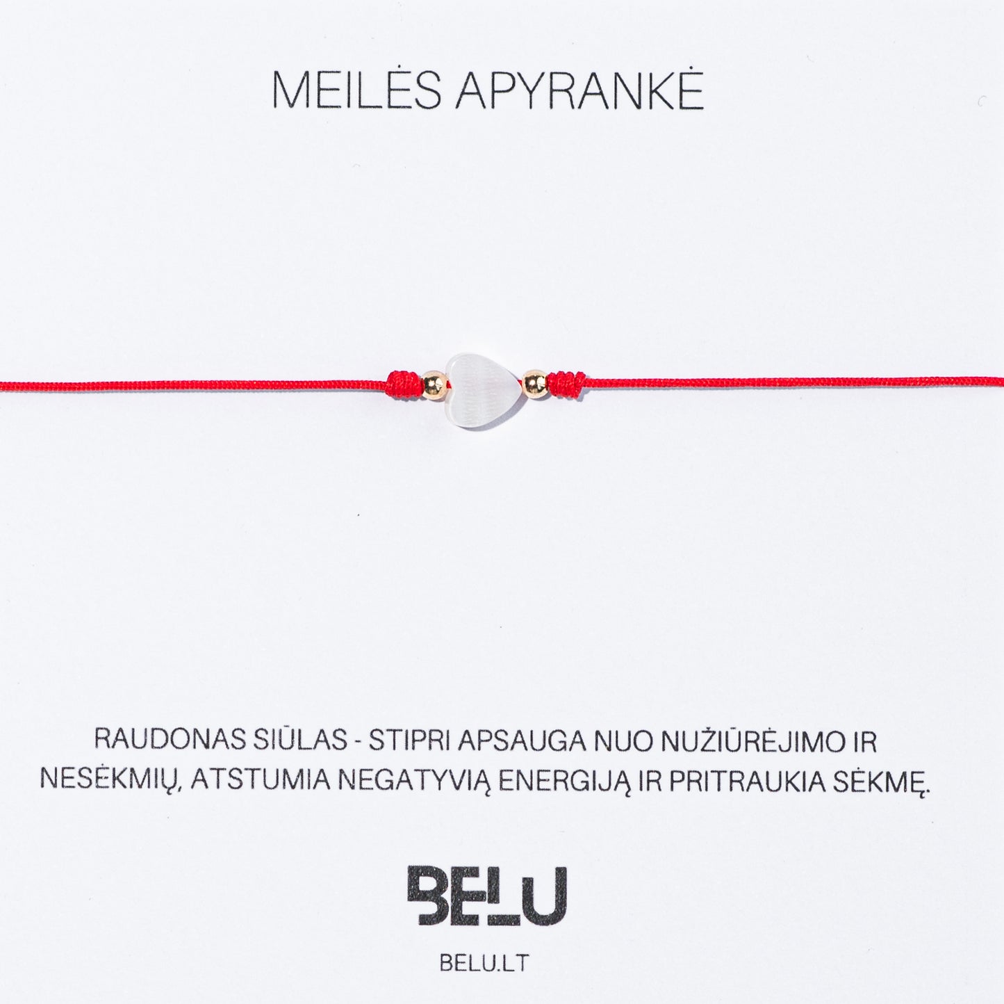 Meilės apyrankė - "Perlas"