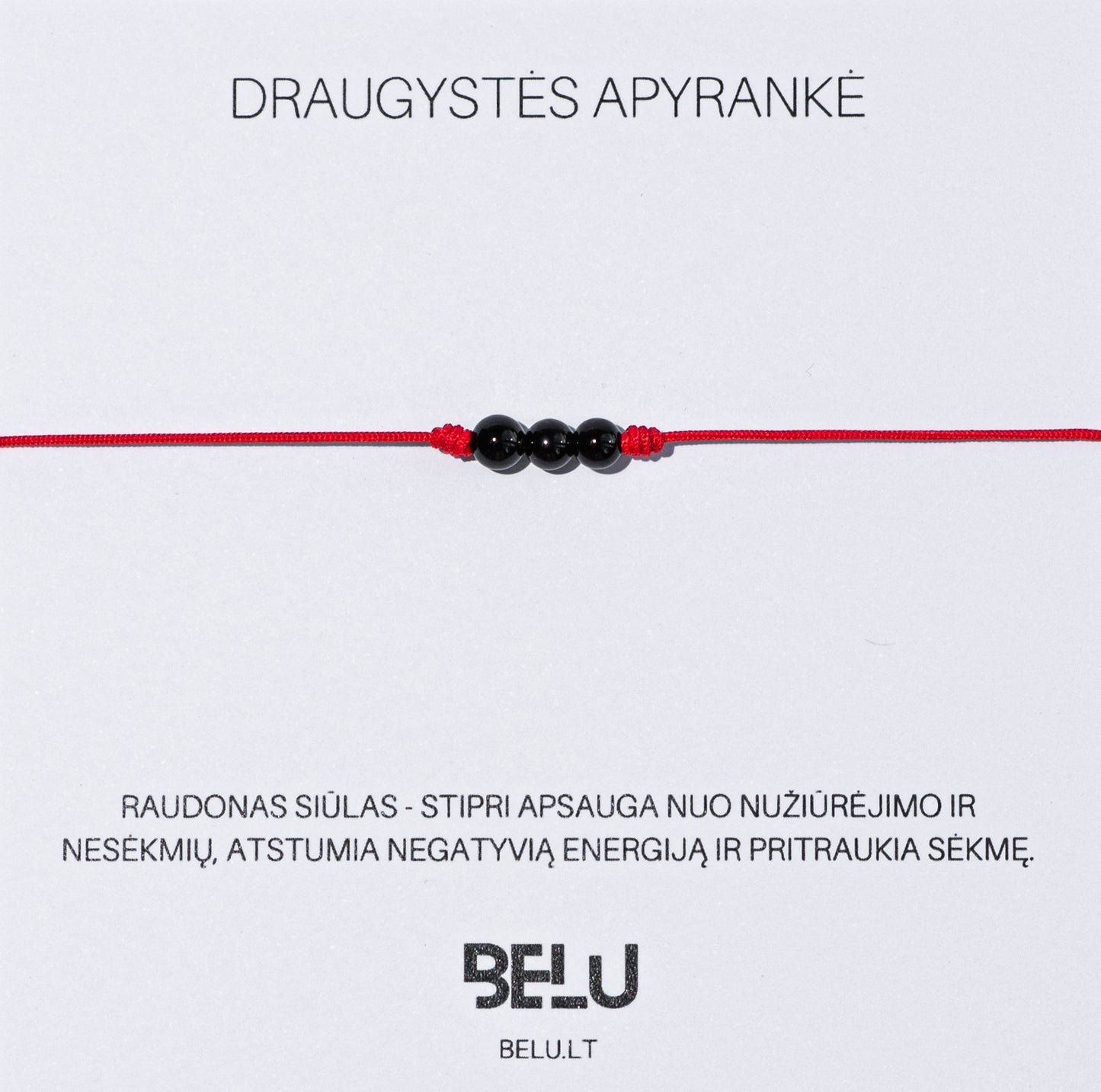 Draugystės apyrankė - "Oniksas"